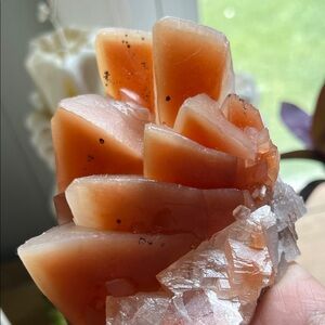 Orange Crystal Cluster